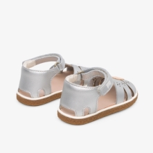 Camper Silver Sandals Kids - Twins Online Ireland | DRXZK9425